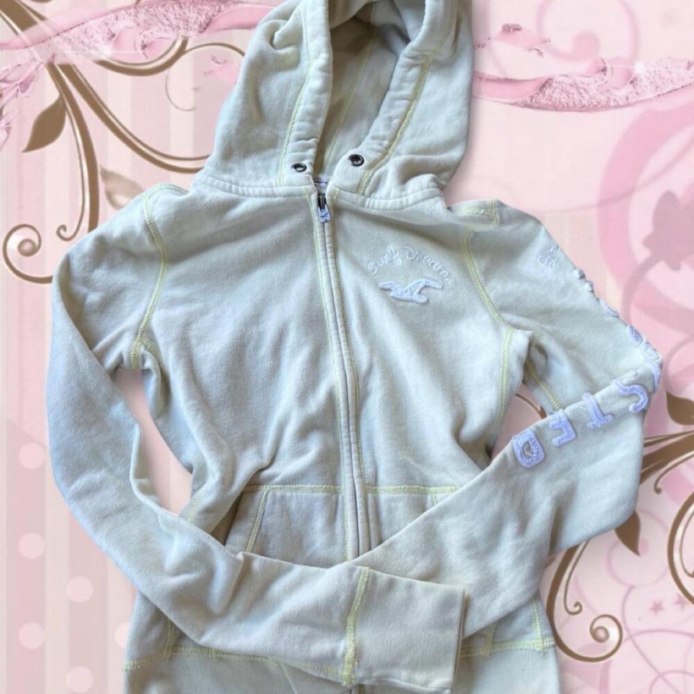 vintage hollister y2k zip up!